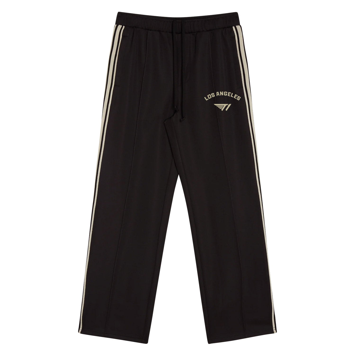 Los Angeles Track Pants - Black/Cream – T1 Shop