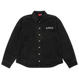 FAKER DENIM SHIRT JACKET_BLACK