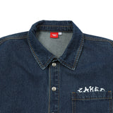 FAKER DENIM SHIRT JACKET_BLUE