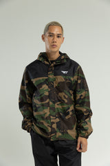 T1 BE:ING Windbreaker Jacket - Camo