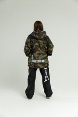 T1 BE:ING Windbreaker Jacket - Camo