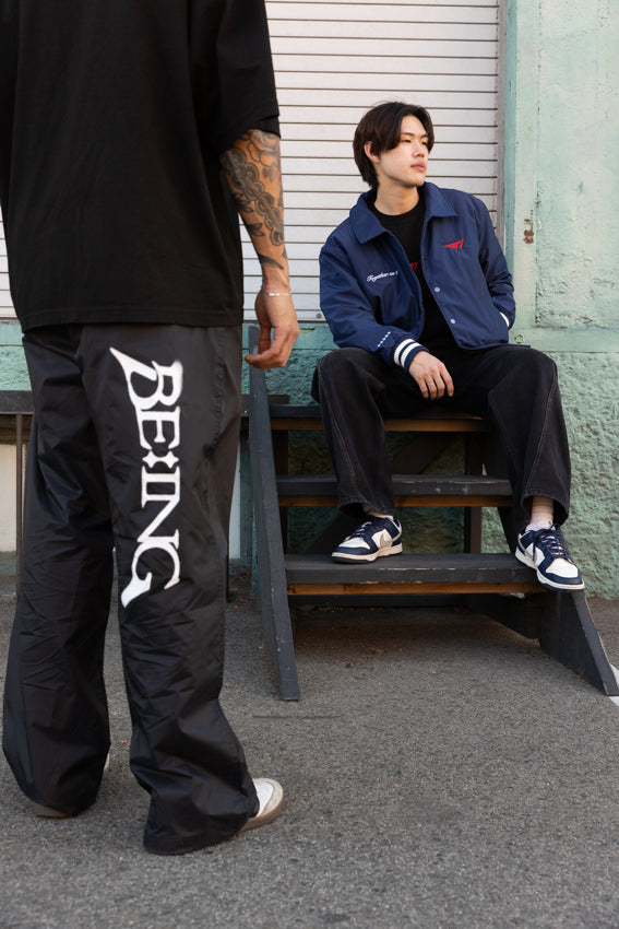 T1 Together As 1 Varsity Jacket- Navy