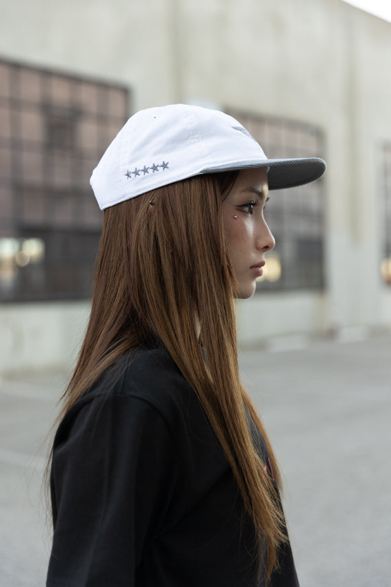 T1 Five-Time Champions Corduroy Cap - White/Shadow