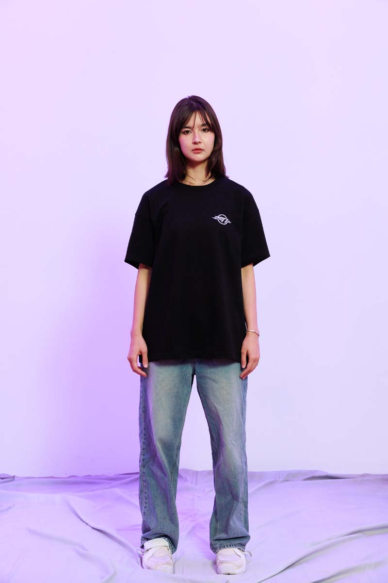 Pearl Flower Tee - Black – T1 Shop
