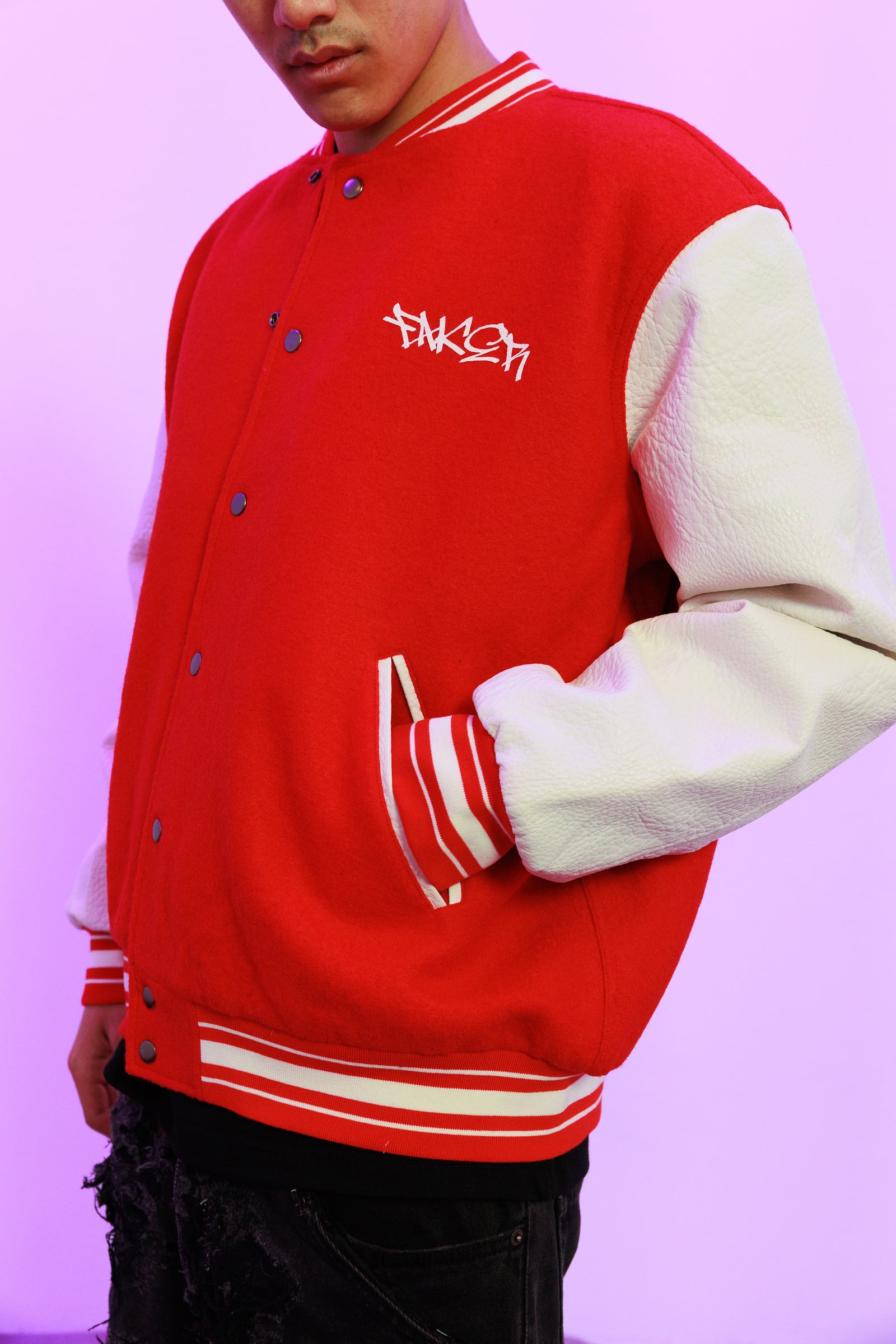 Graffiti Jacket - Red – T1 Shop