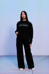 Limitless Faded Crewneck - Black