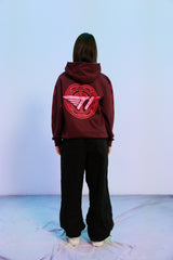 T1 Seoul Crest Hoodie - Maroon