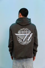 Phoenix Pearl Hoodie - Washed Black