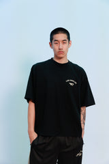 Los Angeles Drop Shoulder Tee - Black