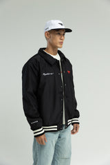 T1 Together As 1 Varsity Jacket- Black