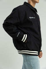 T1 Together As 1 Varsity Jacket- Black