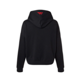 T1 BE:ING Cropped Hoodie - Black