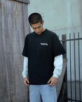 Faker Demon Long Sleeve - Black on White