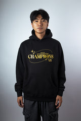T1 2025 World Champions V6 Hoodie - Black