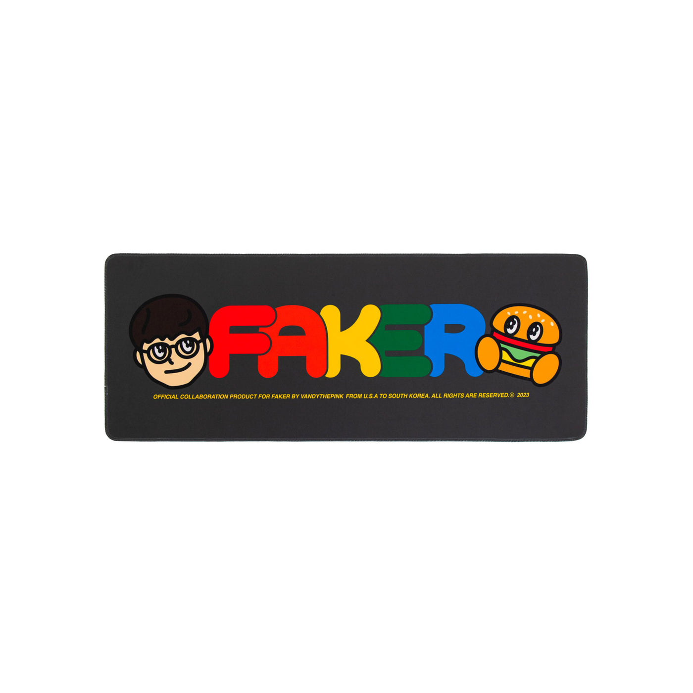 [FAKER X VANDYTHEPINK] Desk Mat – T1 Shop