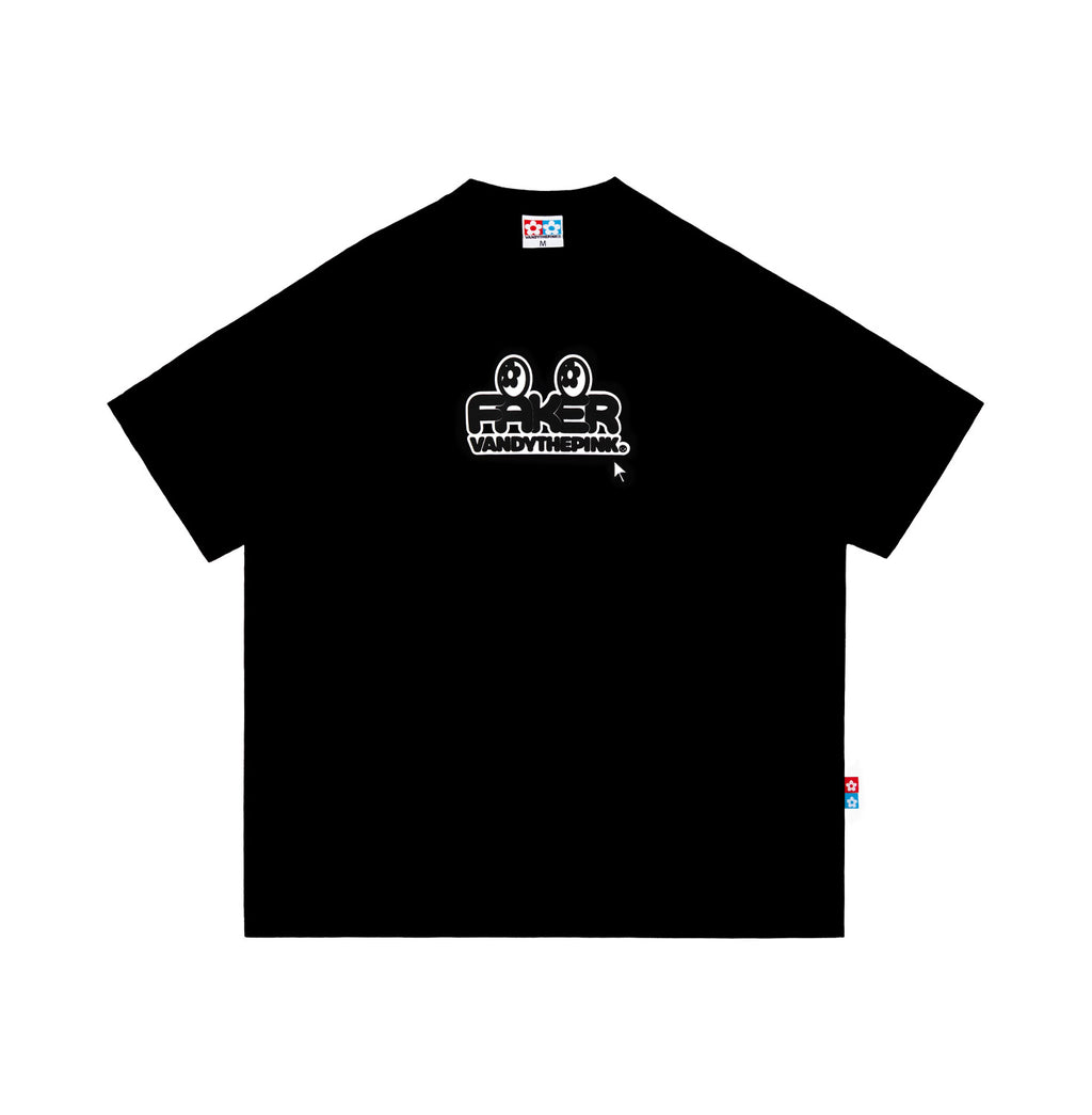 FAKER X VANDYTHEPINK] T-Shirt - Black – T1 Shop