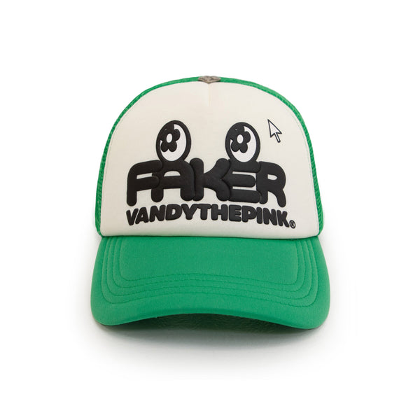 [FAKER X VANDYTHEPINK] Trucker Hat - Green