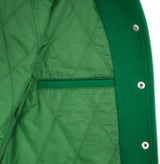 [FAKER X VANDYTHEPINK] Varsity Jacket - Green