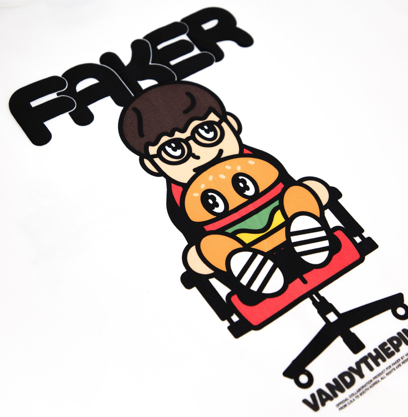 FAKER X VANDYTHEPINK] T-Shirt - Chair – T1 Shop