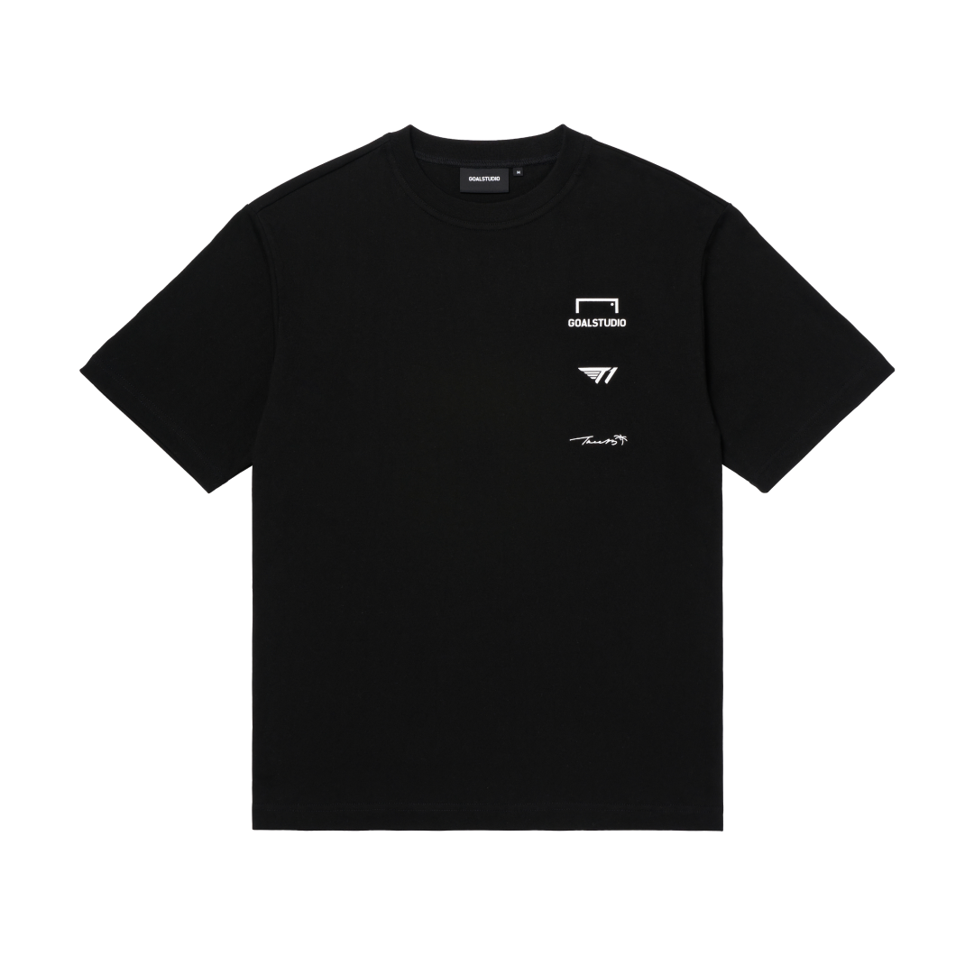 [T1 X GOALSTUDIO X TREE13] R.V Faker T-Shirt_Black – T1 Shop