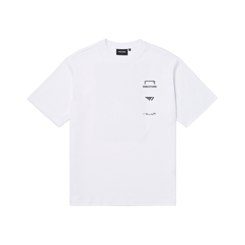 [T1 X GOALSTUDIO X TREE13] R.V Faker T-Shirt_White