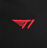 T1 BE:ING Oversized Zip Up Jacket - Black