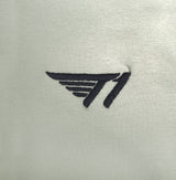 T1 BE:ING Oversized Zip Up Jacket - Smoke