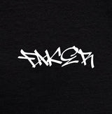 Faker Demon Long Sleeve - Black on White