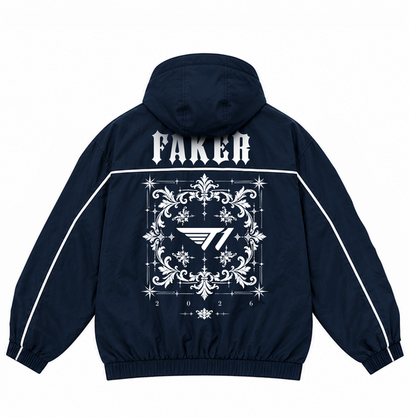FAKER WINDBREAKER - NAVY – T1 Shop
