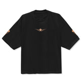 Fall Deer Drop Shoulder Tee