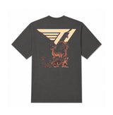 Forest Deer Tee - Ash Black