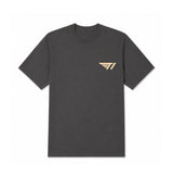 Forest Deer Tee - Ash Black