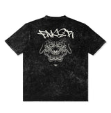 Graffiti Tee - Acid Black