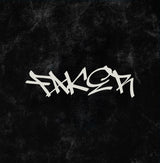 Graffiti Tee - Acid Black