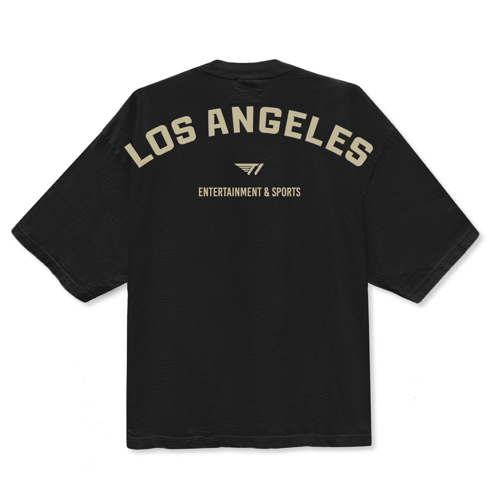 Los Angeles Drop Shoulder Tee - Black – T1 Shop