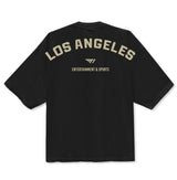 Los Angeles Drop Shoulder Tee - Black