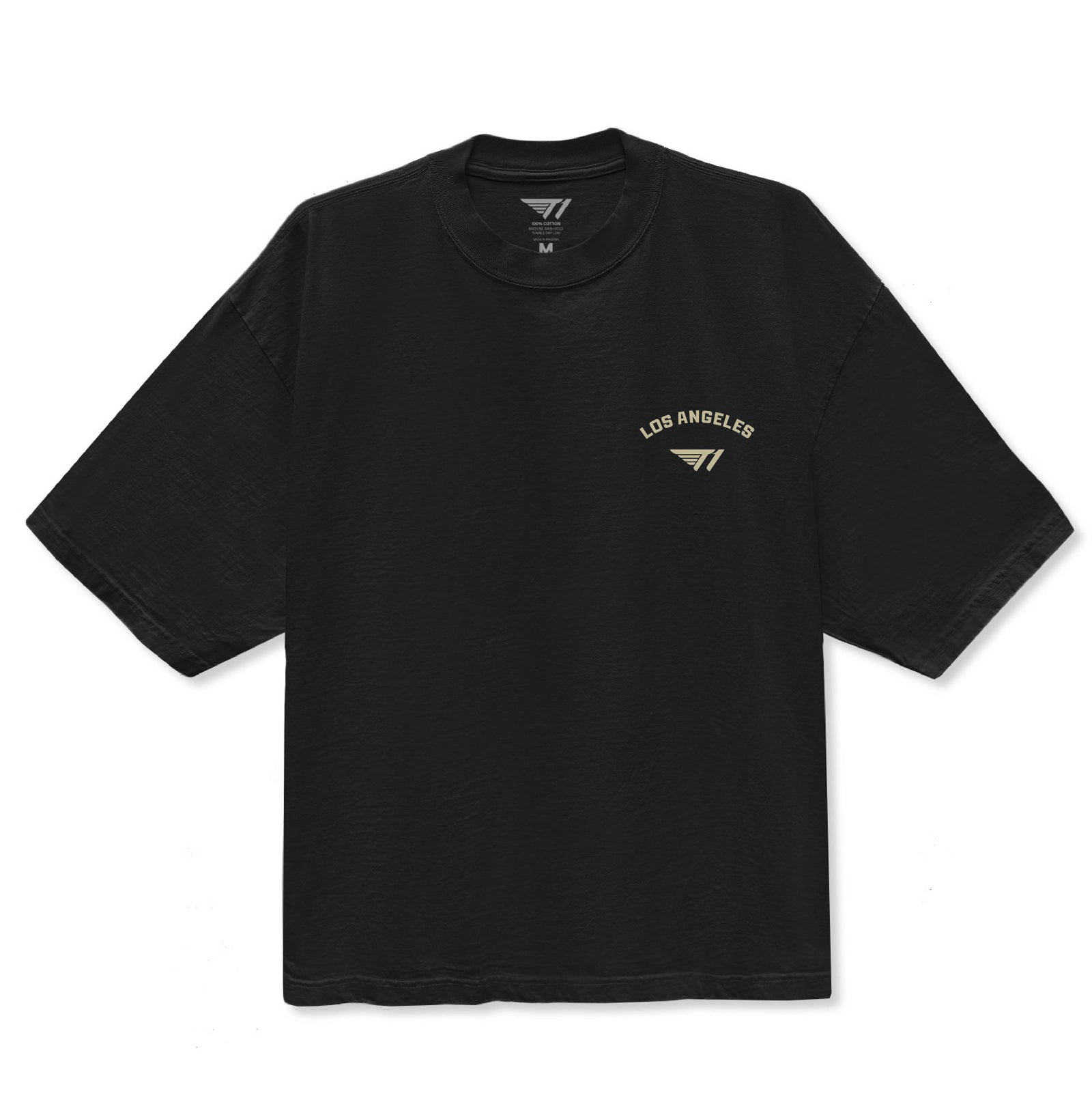 Los Angeles Drop Shoulder Tee - Black – T1 Shop