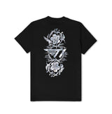 Pearl Flower Tee - Black