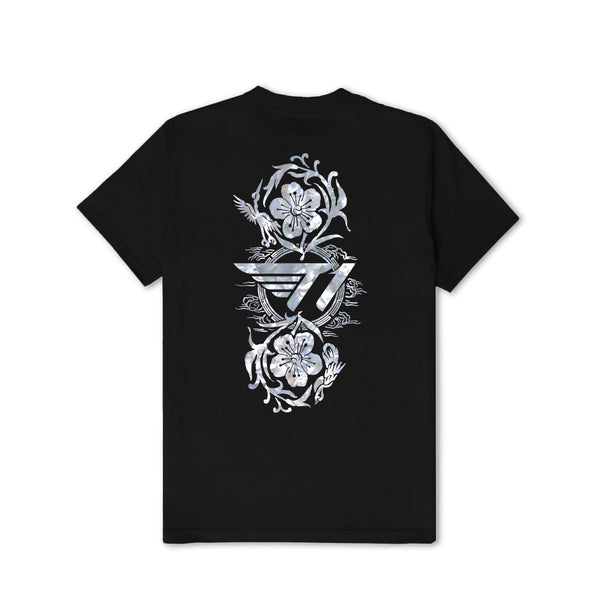 Pearl Flower Tee - Black – T1 Shop