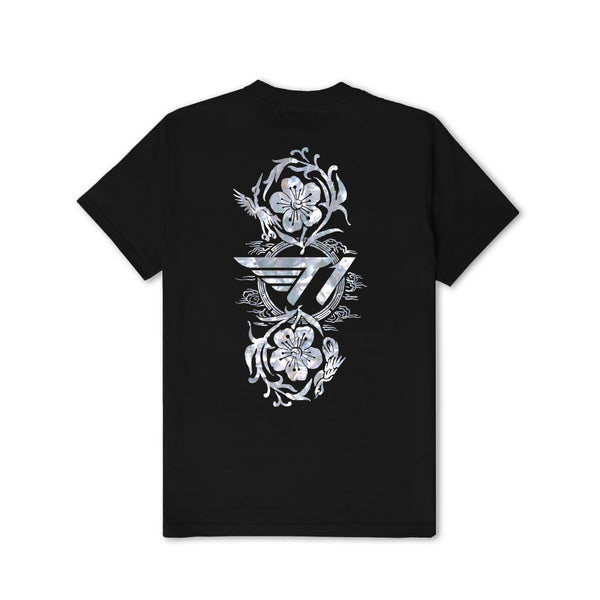 Pearl Flower Tee - Black – T1 Shop