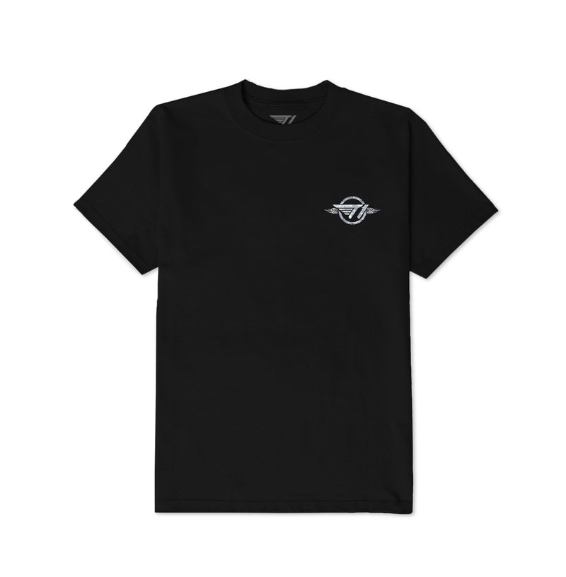 order T1♡ Pearl Flower Tee - Black – T1 Shop