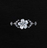 Pearl Frame Tee - Black