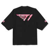 Spring Drop Shoulder Tee - Black