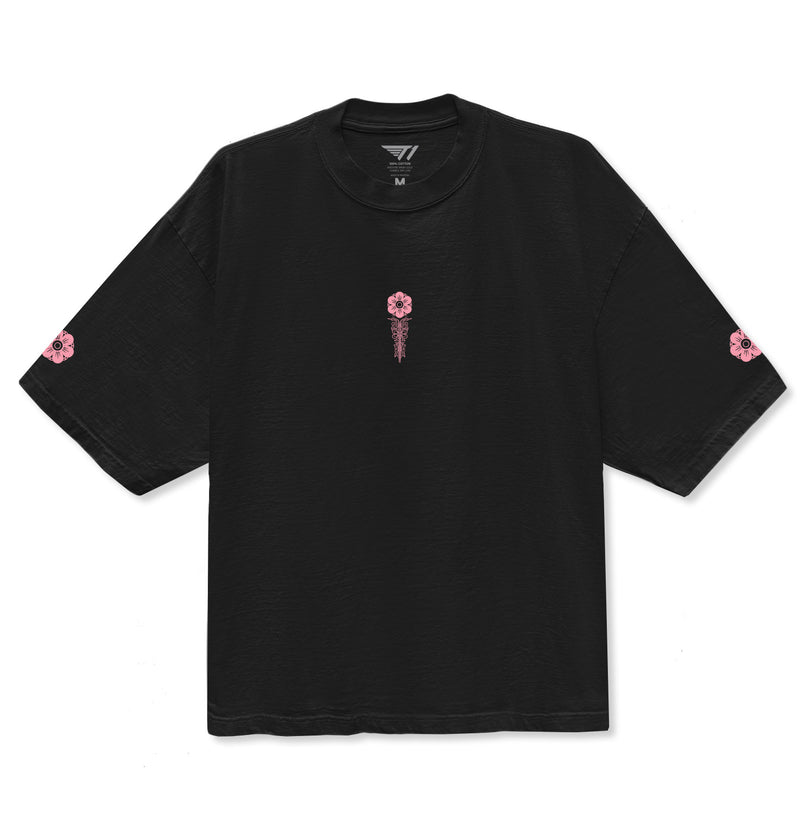 Spring Drop Shoulder Tee - Black – T1 Shop