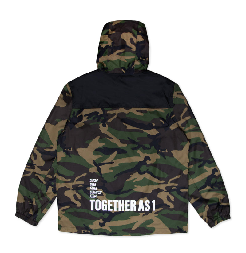T1 BE:ING Windbreaker Jacket - Camo