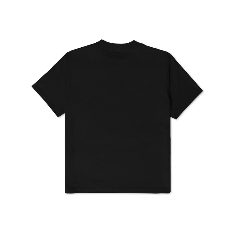 T1 BE:ING Cropped T-Shirt - Black