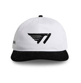 T1 Five-Time Champions Corduroy Cap - White/Black