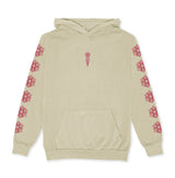 T1 Seoul Crest Hoodie - Cream