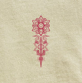 T1 Seoul Crest Hoodie - Cream