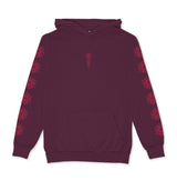 T1 Seoul Crest Hoodie - Maroon